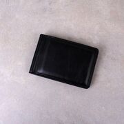 Затиск, гаманець чорний П4145