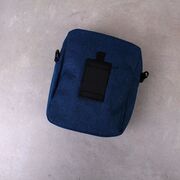 Мужская сумка на плечо, синяя П4148