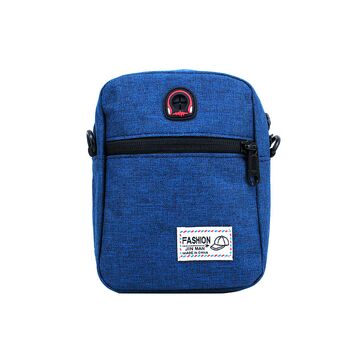 Мужская сумка на плечо, синяя П4148
