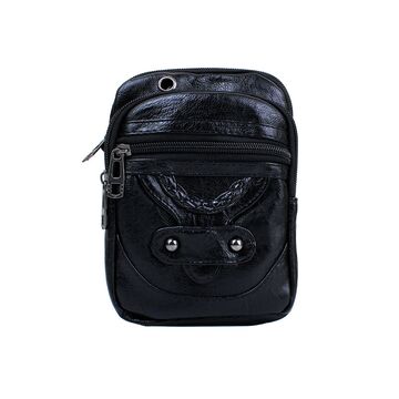 Женская сумка клатч, черная П4150