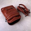 Жіноча сумка клатч, коричнева П4151