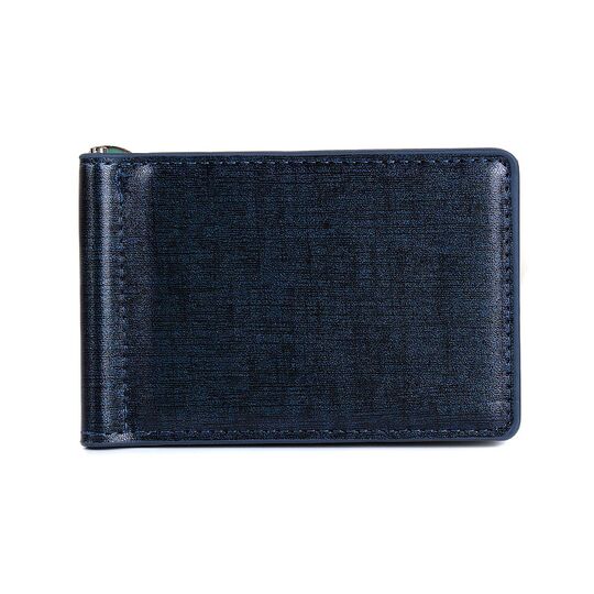 Затиск, гаманець, синій П0288