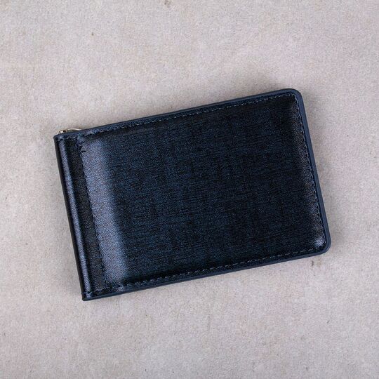 Зажим, кошелек, синий П0288 Зажим, кошелек, синий П0288