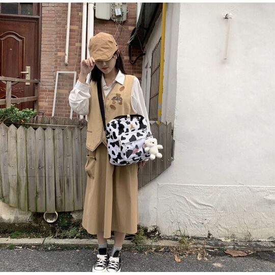 Жіночий рюкзак "Корова принт", П4152