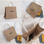 Женская льняная сумка "Merci", П4156