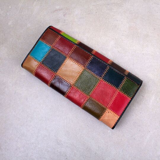 Женский кошелек из кожи, П4157