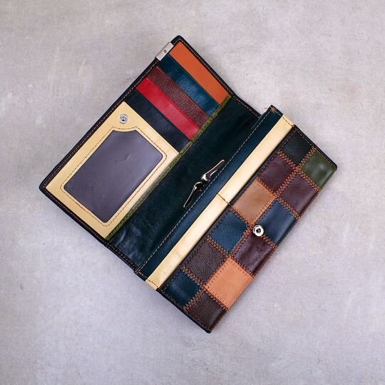 Женский кошелек из кожи, П4157