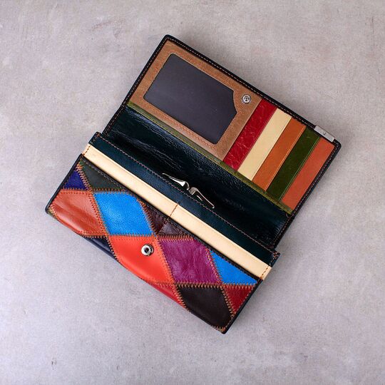 Жіночий гаманець зі шкіри, П4158