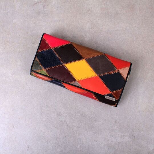 Жіночий гаманець зі шкіри, П4158