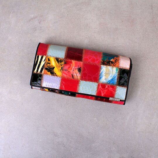 Жіночий гаманець зі шкіри, П4159