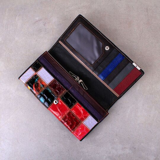 Жіночий гаманець зі шкіри, П4159