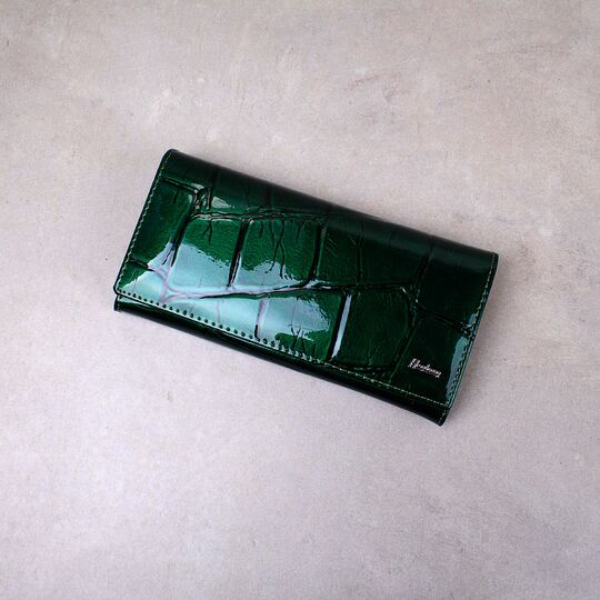 Жіночий гаманець, зелений П4162
