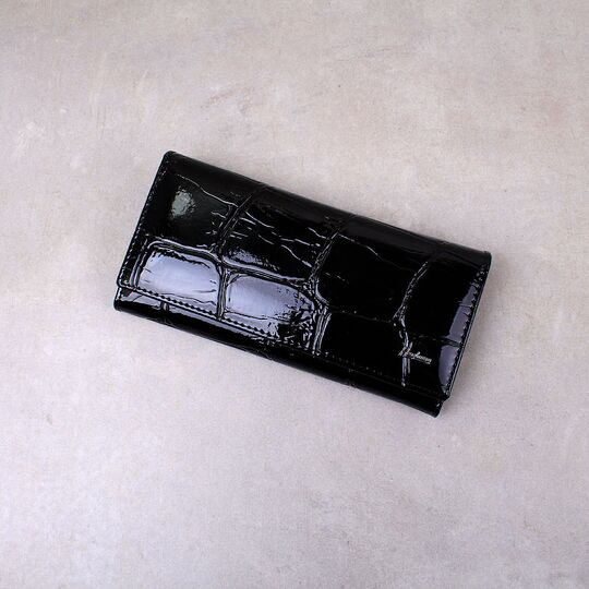 Жіночий гаманець, чорний П4163