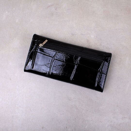 Жіночий гаманець, чорний П4163