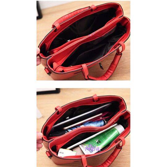 Женская сумка Saffiano, черная П4167