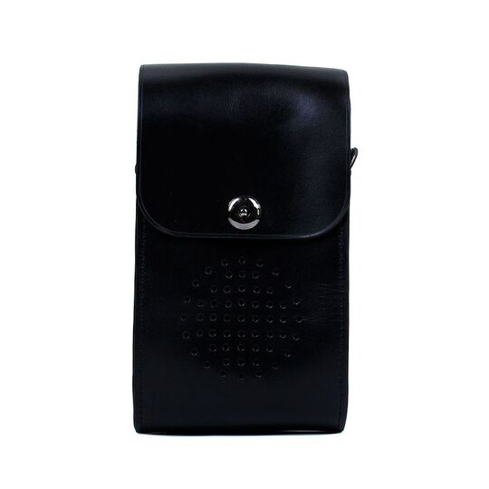 Мужская сумка на плечо "Contact’S", черная П4168