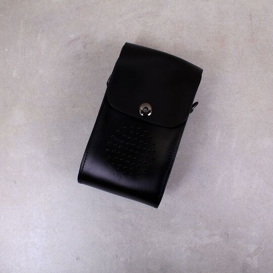 Чоловіча сумка на плече 'Contact'S', чорна П4168