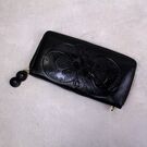 Женский кошелек "Бесконечность", черный П4173