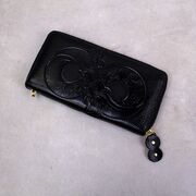 Жіночий гаманець "Нескінечність", чорний П4173