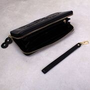 Жіночий гаманець "Нескінечність", чорний П4173