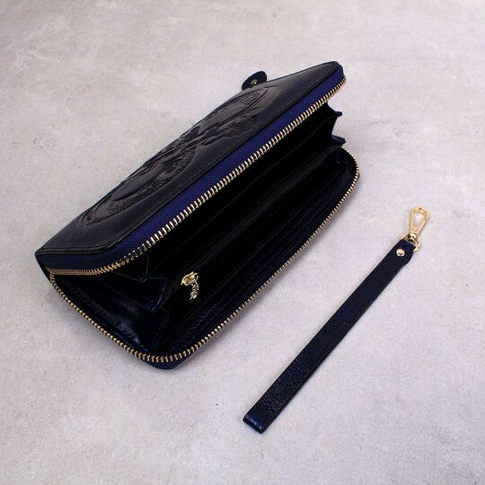 Женский кошелек "Бесконечность", синий П4174