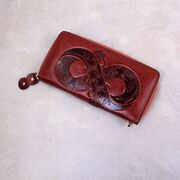 Женский кошелек "Бесконечность", коричневый П4175