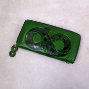 Жіночий гаманець "Нескінечність", зелений П4176