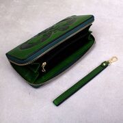 Жіночий гаманець "Нескінечність", зелений П4176