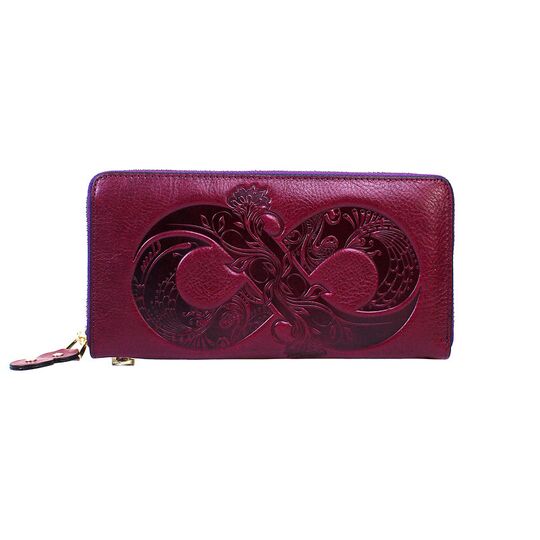 Жіночий гаманець "Нескінечність", фіолетовий П4177