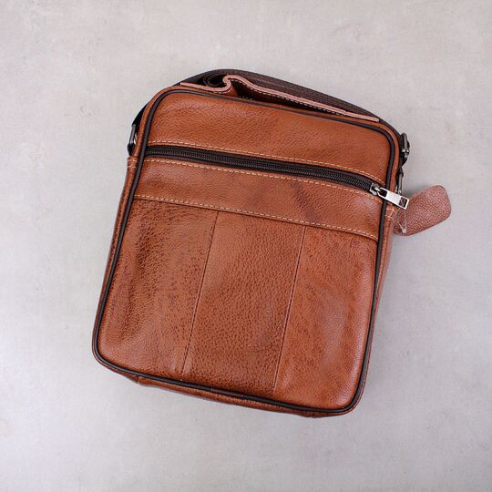 Мужская сумка "WESTAL", коричневая П4193