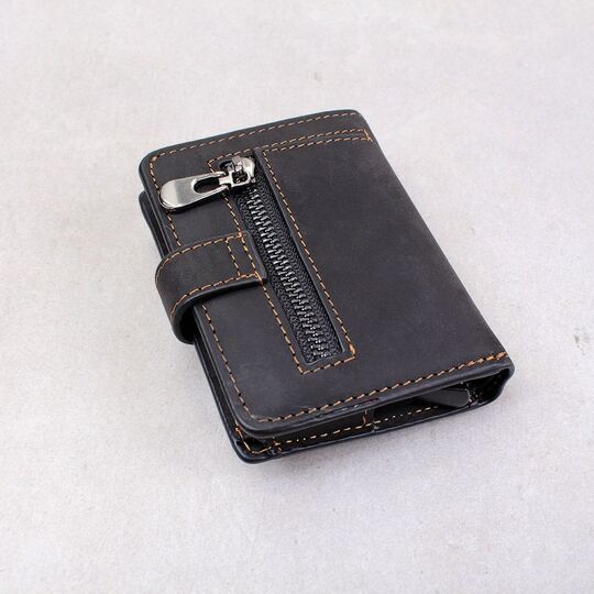 Чоловічий гаманець "Jeep", чорний П4198