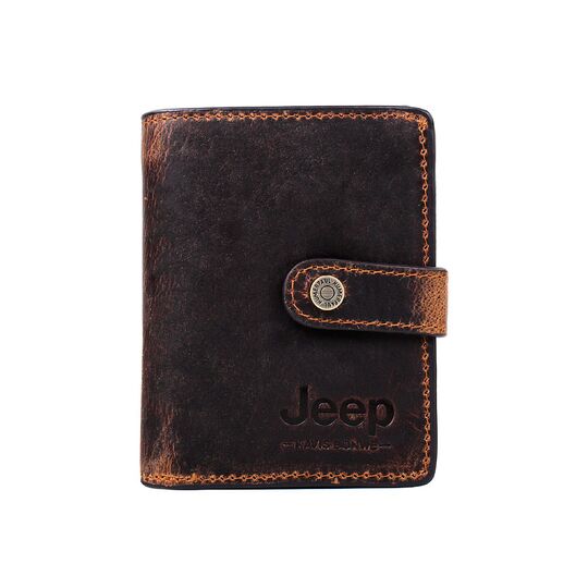 Чоловічий гаманець "Jeep", коричневий П4199