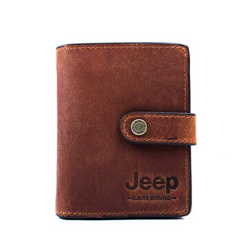 Чоловічий гаманець "Jeep", коричневий П4200