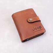 Чоловічий гаманець "Jeep", коричневий П4200