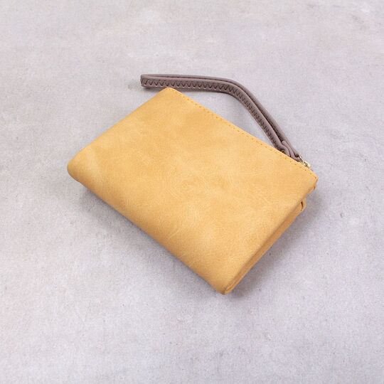 Жіночий гаманець, жовтий П4201