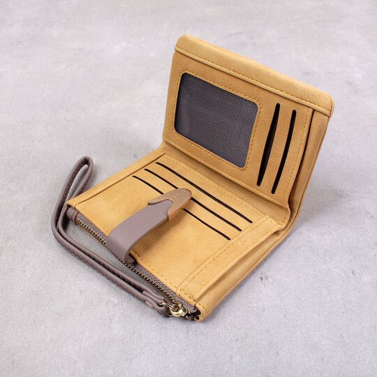 Жіночий гаманець, жовтий П4201