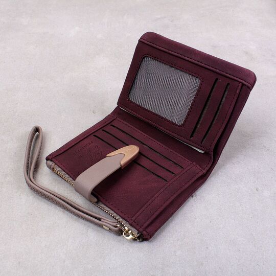 Жіночий гаманець, червоний П4202