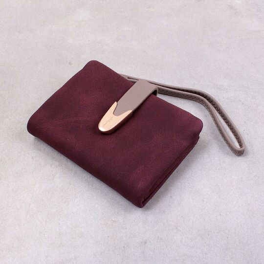 Жіночий гаманець, червоний П4202