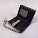 Жіночий гаманець, чорний П4203