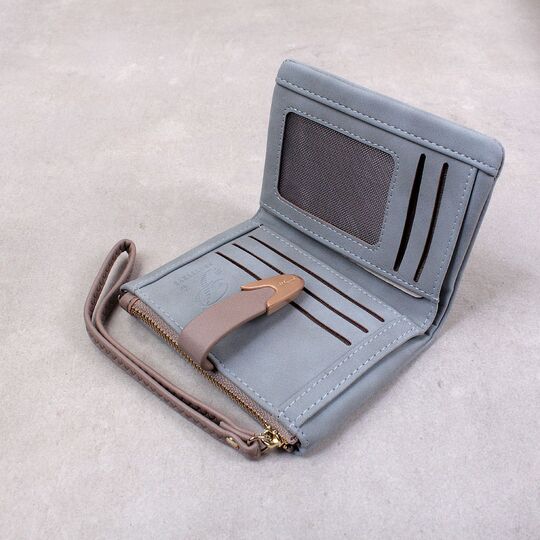 Жіночий гаманець, синій П4205