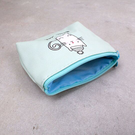 Жіночий гаманець для монет "Кіт", П4206