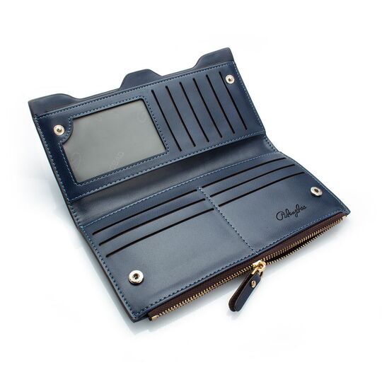 Жіночий гаманець, синій П4208
