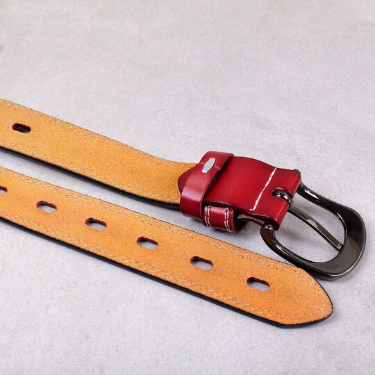 Ремінь жіночий CCOOLERFIRE, червоний П4212