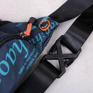 Чоловіча сумка поясна, бананка, синя П4222