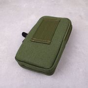 Мужская сумка поясная, зеленая П4228