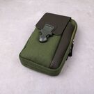 Чоловіча сумка поясна, зелена П4228