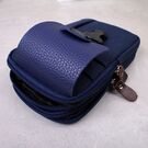 Чоловіча сумка поясна, синя П4230