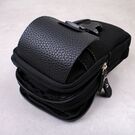 Чоловіча сумка поясна, чорна П4231