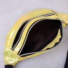 Женская поясная сумка, бананка, желтая П4234