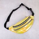 Женская поясная сумка, бананка, желтая П4234